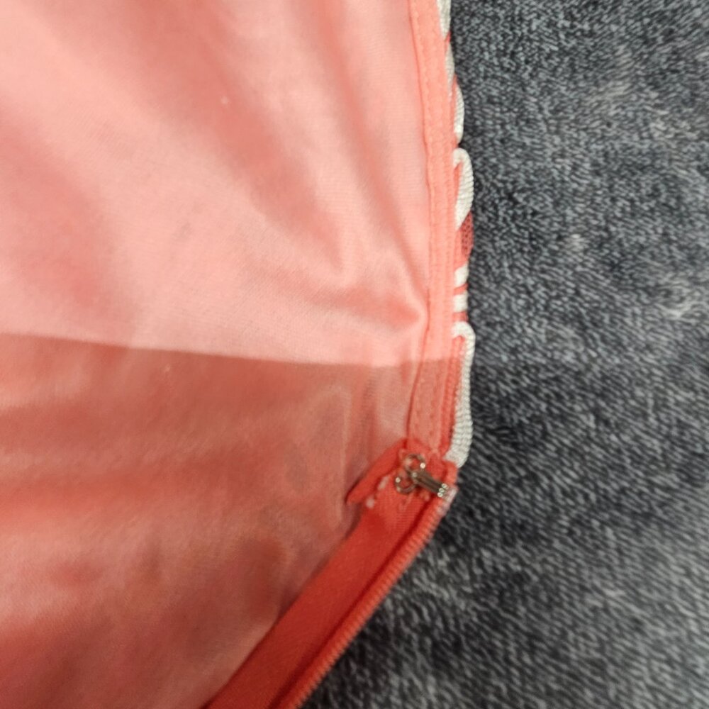 Buttons for Francescas Tank mini dress womens Medium ebrodered tulle coral - Picture 7 of 11